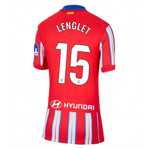 Ženski Nogometni dresi Atletico Madrid Clement Lenglet #15 Domači 2024-25 Kratek Rokav